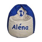 Cicás csepp babzsák egyedi felirattal