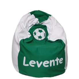 Focis csepp babzsák egyedi felirattal