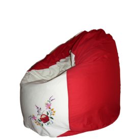 Hímzett felnőtt csepp babzsák