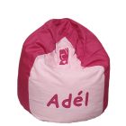 Pillangós csepp babzsák egyedi felirattal