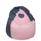 Szívecskés csepp babzsák