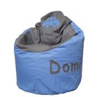 Autós babzsákfotel egyedi felirattal