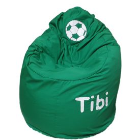 Focis babzsákfotel gyerekeknek egyedi felirattal