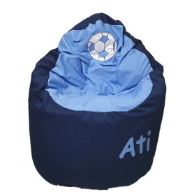 Focis babzsákfotel egyedi felirattal