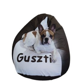 Kutya babzsák egyedi felirattal