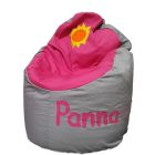 Napocskás babzsákfotel egyedi felirattal