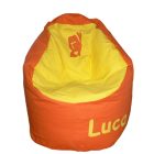 Pillangós babzsákfotel gyerekeknek névre szólóan