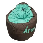 Pókos babzsákfotel egyedi felirattal