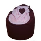 Szívecskés babzsákfotel