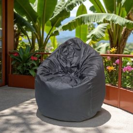 MidnightLounge – Fekete kültéri babzsákfotel