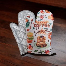 Edényfogó kesztyű | macaron mintás
