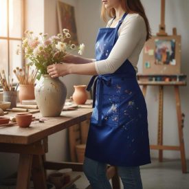 Alkotó kötény kézműveskedéshez