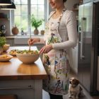 Lány kötény | csajos mintával