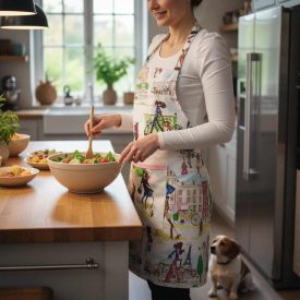 Lány kötény | csajos mintával