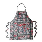 Szivecskés konyhai kötény