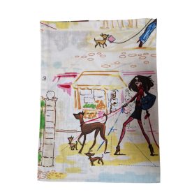 Pamut vászontáska étel tárolására - csajos