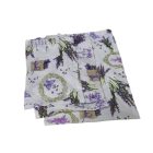 Környezetbarát vászontasak (levendula mintával)