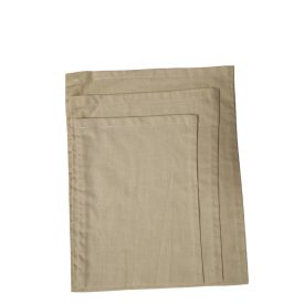 Környezetbarát Vászontasak Szett Mogyoró Színben