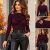 Golden Elegance – Elegáns Női Body Arany Díszítéssel és Drapírozott Nyakkal