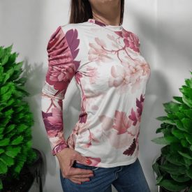 Virágmintás női felső | pink