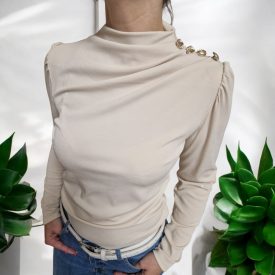 Elegáns női felső | krém