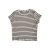 Csíkos női crop top – rövid nyári felső 3 színben, S/M és M/L méret | fehér-fekete