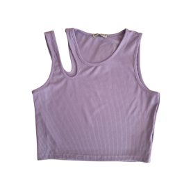 Női elegáns top csepp kivágással | lila