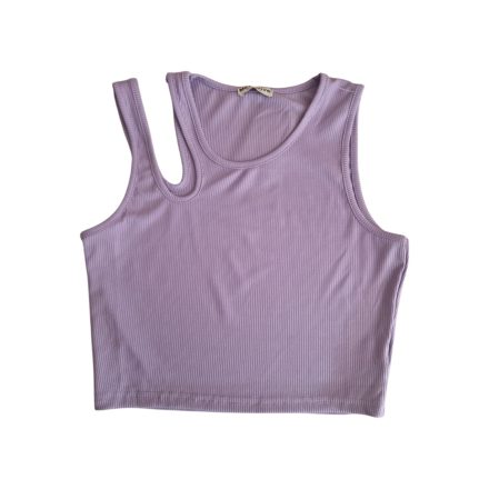 Női elegáns top csepp kivágással | lila