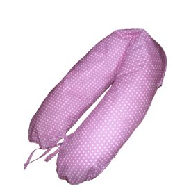 Szoptatós párna pink pöttyös
