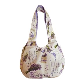 Levendulás női táska