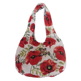 Pipacs mintás női táska