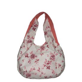 Női táska rózsa mintával | barack