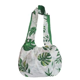 Női táska levél mintával